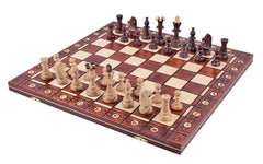 Artisanal Chess Set <br>Crafted in Maple and Hornbeam