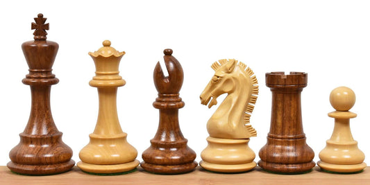 Dynastie Chess Pieces <br>Crafted in Acacia and Boxwood