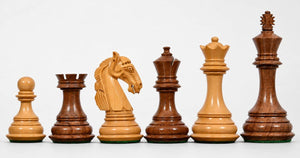 Figury szachowe Sovereign <br>Wykonane z akacji i bukszpanu