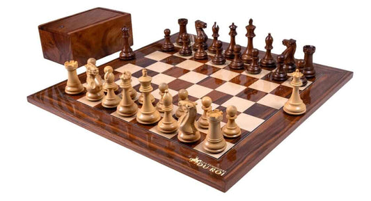 Chess Set Osmose <br>in Rosewood and Sheesham