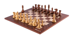Chess Set Lumière <br>in Mahogany