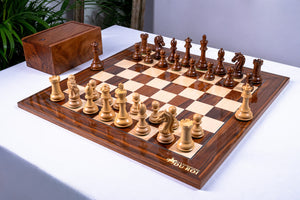 Set de șah Équilibre <br>din palisandru și sheesham