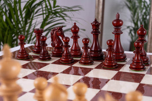 Vermeil Chess Set <br>Crafted in Ash and Rosewood
