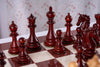 'Vermeil' Chess Set <br>Crafted in Ash and Rosewood