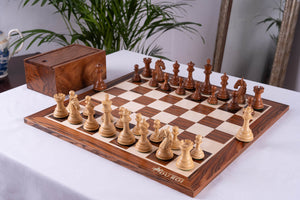 Refined Chess Set <br>Crafted in Rosewood