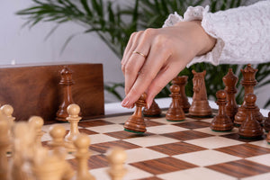Refined Chess Set <br>Crafted in Rosewood