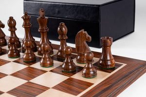 Juego de ajedrez Majesty <br>Fabricado en palisandro