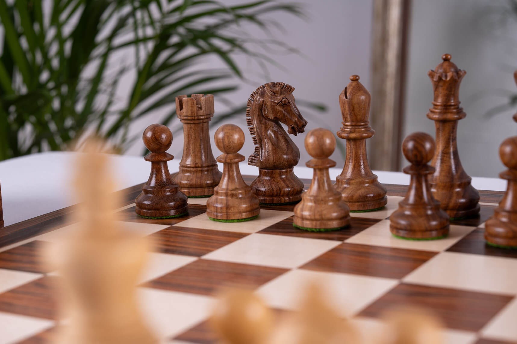 'Monument' Chess Set <br>Crafted in Rosewood