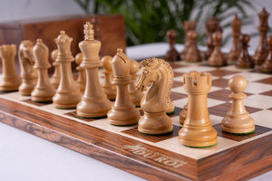 Monument Chess Set <br>Crafted in Rosewood