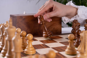 Monument Chess Set <br>Crafted in Rosewood