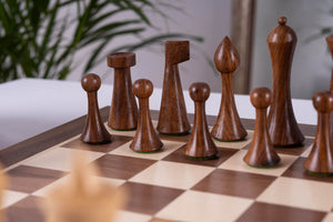 Odyssey Chess Set <br>Crafted in Walnut Wood
