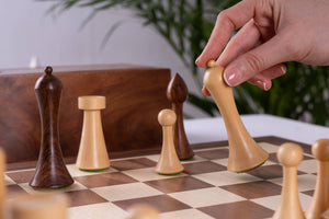 Odyssey Chess Set <br>Crafted in Walnut Wood