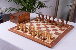 Juego de ajedrez Delicacy <br>Fabricado en caoba