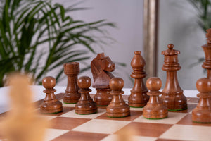 Juego de ajedrez Delicacy <br>Fabricado en caoba