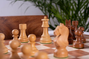 Juego de ajedrez Delicacy <br>Fabricado en caoba