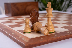 Juego de ajedrez Delicacy <br>Fabricado en caoba