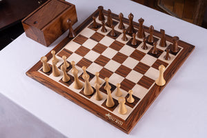 Symphony Chess Set <br>Crafted in Rosewood