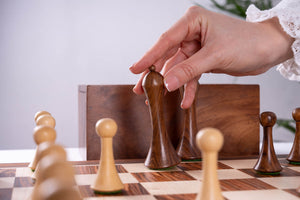 Symphony Chess Set <br>Crafted in Rosewood