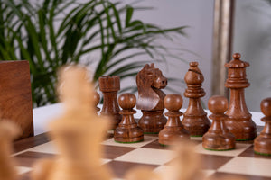 Authentique Chess Set <br>Crafted in Walnut and Maple