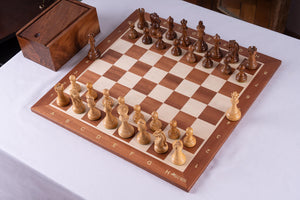 Versailles Chess Set <br>Crafted in Mahogany Wood