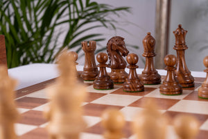 Versailles Chess Set <br>Crafted in Mahogany Wood