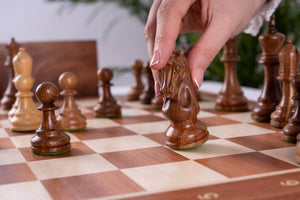 Versailles Chess Set <br>Crafted in Mahogany Wood