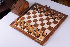 Glory Chess Set <br>Crafted in Rosewood