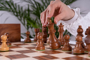 Glory Chess Set <br>Crafted in Rosewood