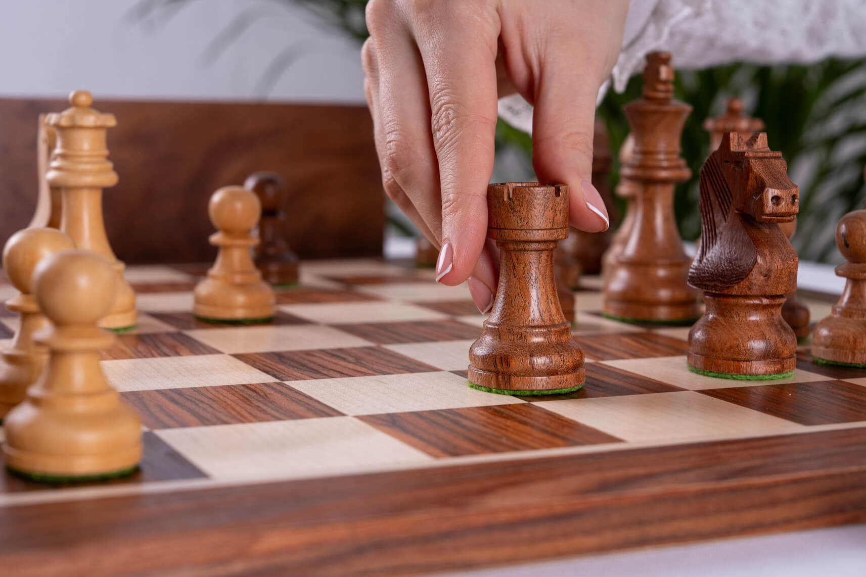 'Glory' Chess Set <br>Crafted in Rosewood