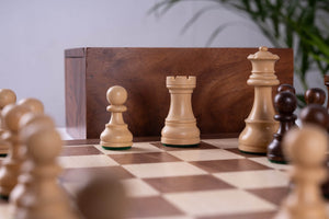 Elite Chess Set <br>Crafted in Walnut and Maple