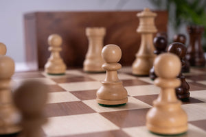 Elite Chess Set <br>Crafted in Walnut and Maple