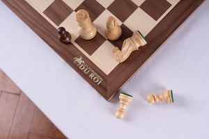 Elite Chess Set <br>Crafted in Walnut and Maple