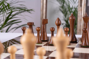 Terre de Sienne Chess Set <br>Crafted in Ashwood