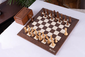 Terre de Sienne Chess Set <br>Crafted in Ashwood
