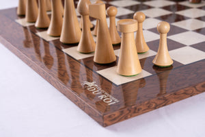 Terre de Sienne Chess Set <br>Crafted in Ashwood