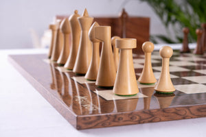 Terre de Sienne Chess Set <br>Crafted in Ashwood