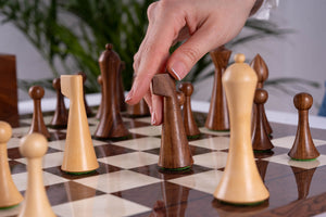 Terre de Sienne Chess Set <br>Crafted in Ashwood
