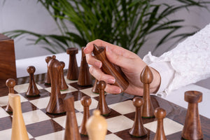 Terre de Sienne Chess Set <br>Crafted in Ashwood
