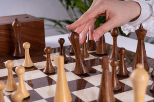 Terre de Sienne Chess Set <br>Crafted in Ashwood