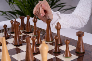 Terre de Sienne Chess Set <br>Crafted in Ashwood