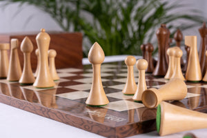 Terre de Sienne Chess Set <br>Crafted in Ashwood
