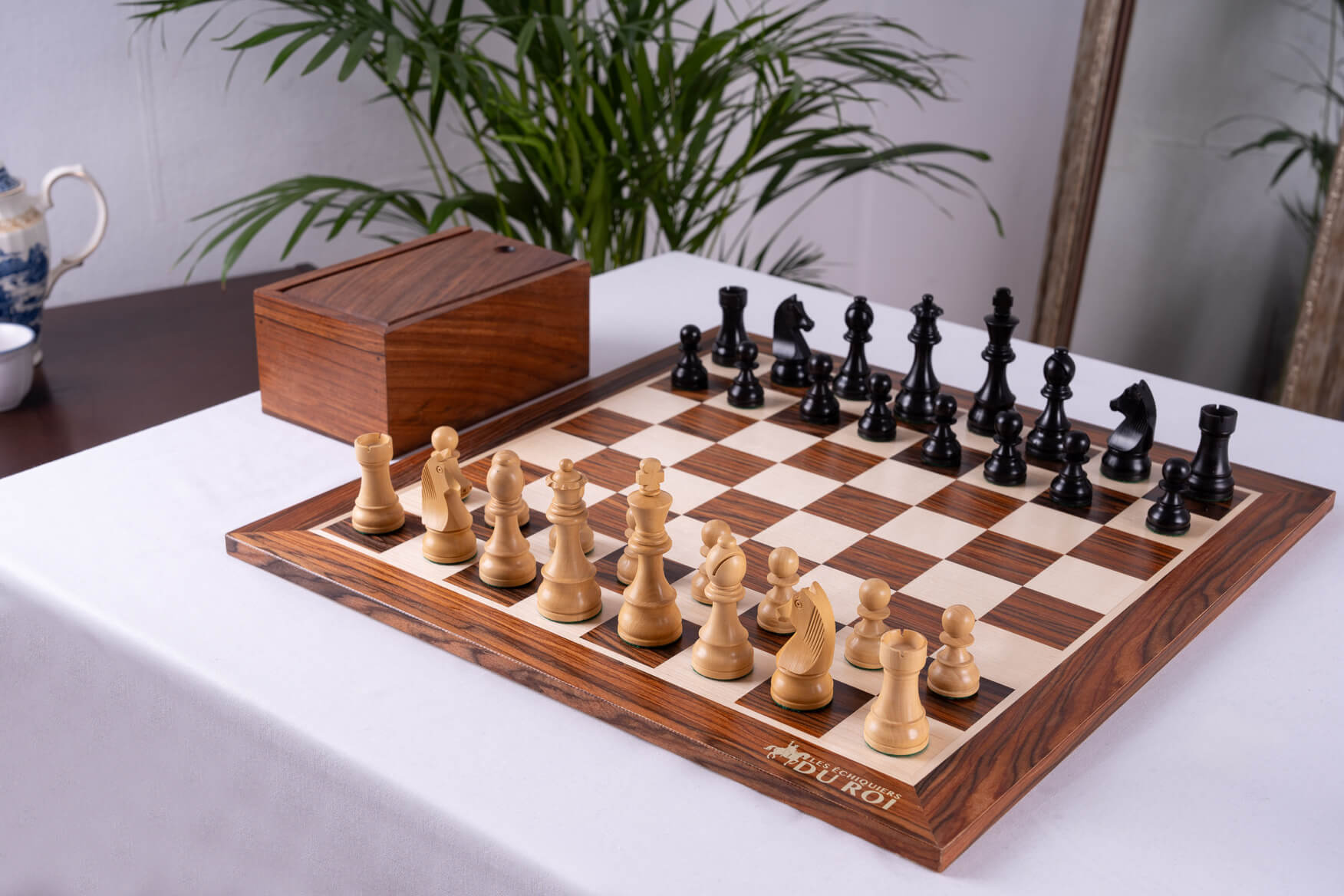 'Espérance' Chess Set <br>Crafted in Rosewood