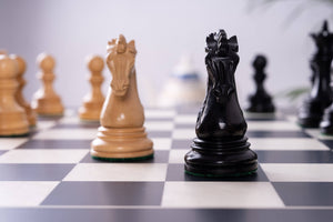 Passion Chess Set <br>Crafted in Poplar and Maple