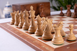 Serenity Chess Set <br>Crafted in Mahogany