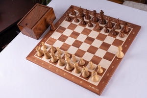 Serenity Chess Set <br>Crafted in Mahogany