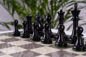 Courtesy Chess Set <br>Crafted in Ash and Ebony
