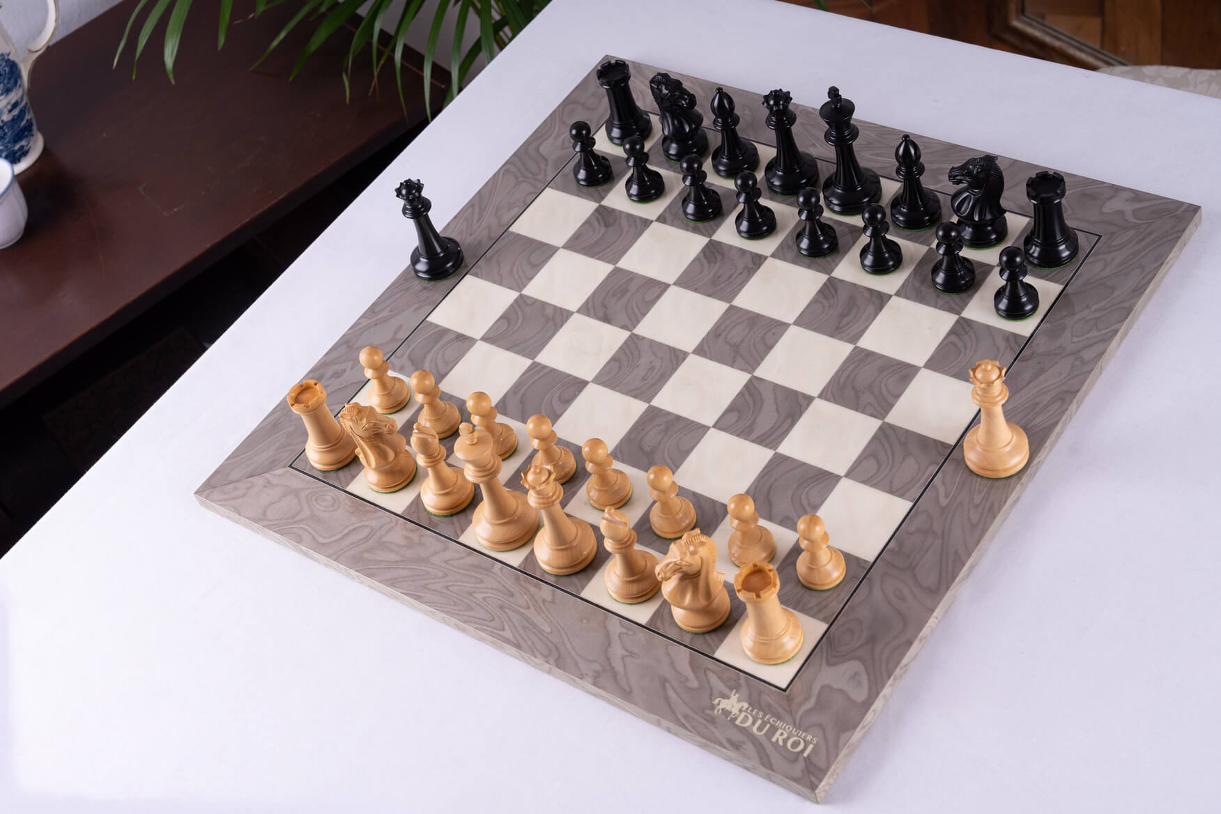 'Courtesy' Chess Set <br>Crafted in Ash and Ebony