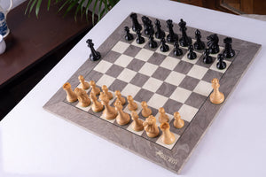 Courtesy Chess Set <br>Crafted in Ash and Ebony