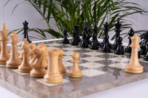 Courtesy Chess Set <br>Crafted in Ash and Ebony