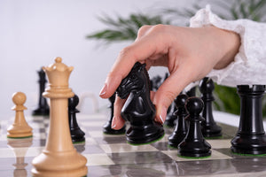 Courtesy Chess Set <br>Crafted in Ash and Ebony